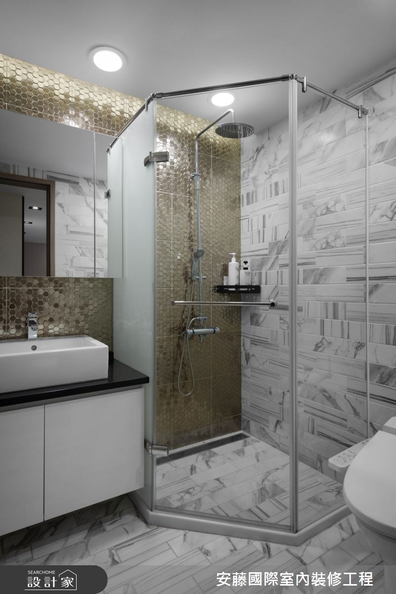 中古屋(5~15年)＿現代風浴室案例圖片＿安藤國際室內裝修工程有限公司＿安藤_13之17