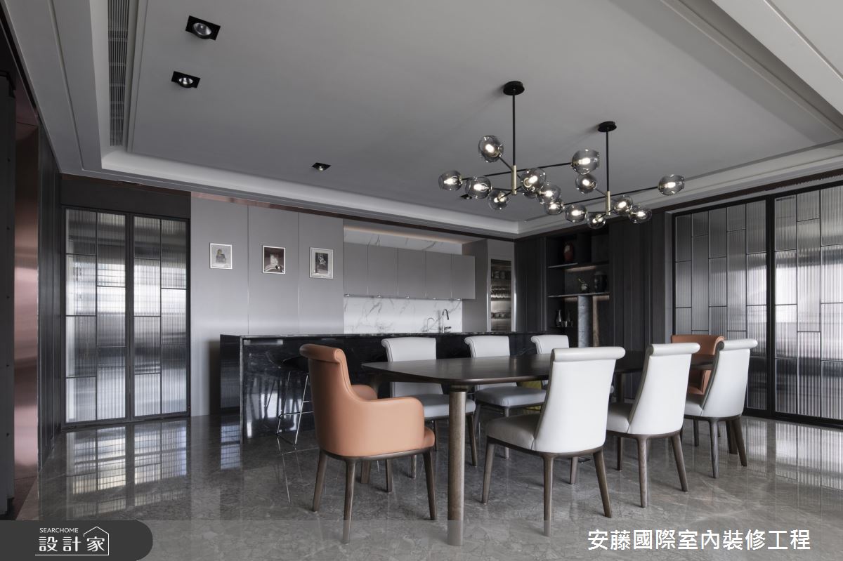 99坪新成屋(5年以下)＿混搭風餐廳案例圖片＿安藤國際室內裝修工程有限公司＿安藤_14之11