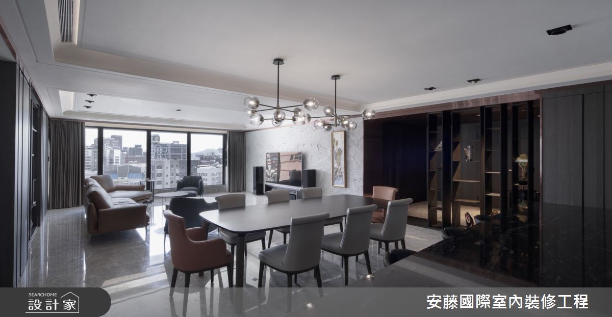99坪新成屋(5年以下)＿混搭風餐廳案例圖片＿安藤國際室內裝修工程有限公司＿安藤_14之9