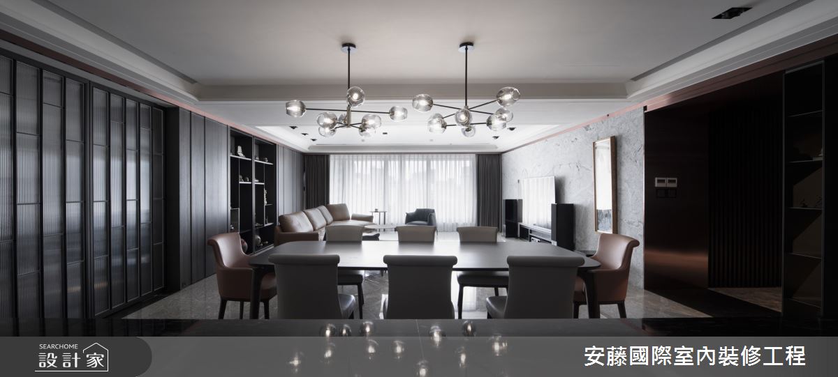99坪新成屋(5年以下)＿混搭風餐廳案例圖片＿安藤國際室內裝修工程有限公司＿安藤_14之10