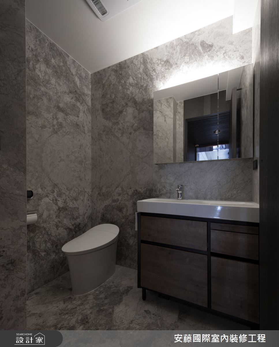 99坪新成屋(5年以下)＿混搭風浴室案例圖片＿安藤國際室內裝修工程有限公司＿安藤_14之19