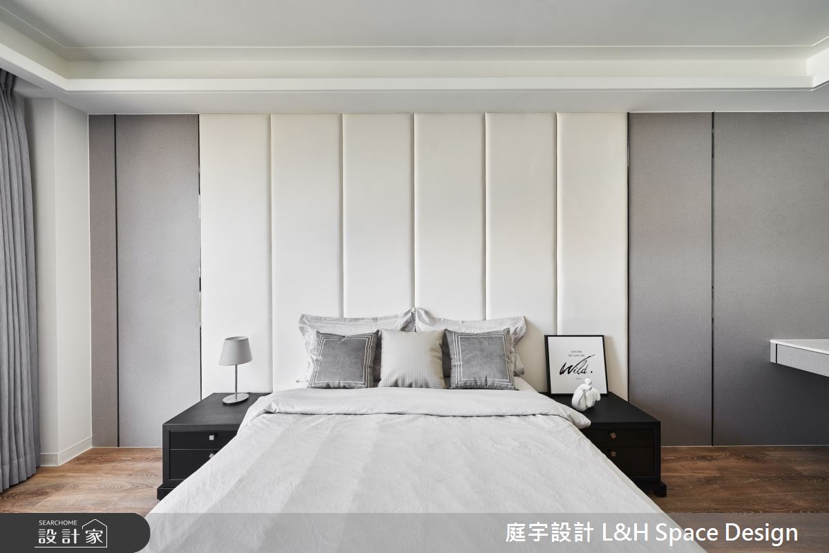 90坪新成屋(5年以下)＿現代風臥室案例圖片＿庭宇設計＿庭宇_03之15
