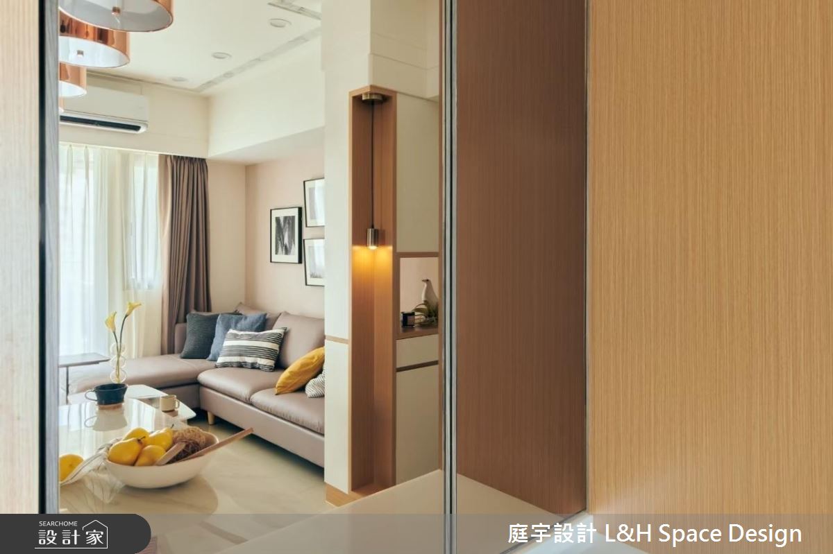 18坪新成屋(5年以下)＿北歐風玄關案例圖片＿庭宇設計＿庭宇_04之2