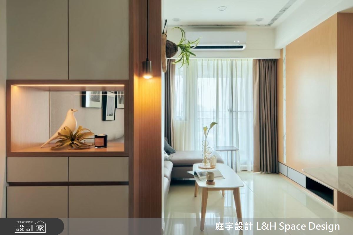 18坪新成屋(5年以下)＿北歐風玄關案例圖片＿庭宇設計＿庭宇_04之3