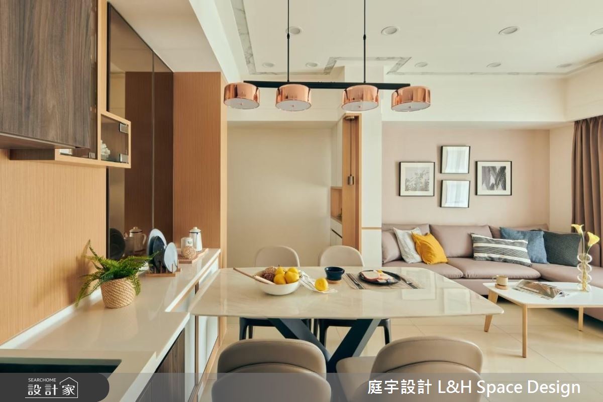 18坪新成屋(5年以下)＿北歐風客廳餐廳案例圖片＿庭宇設計＿庭宇_04之7
