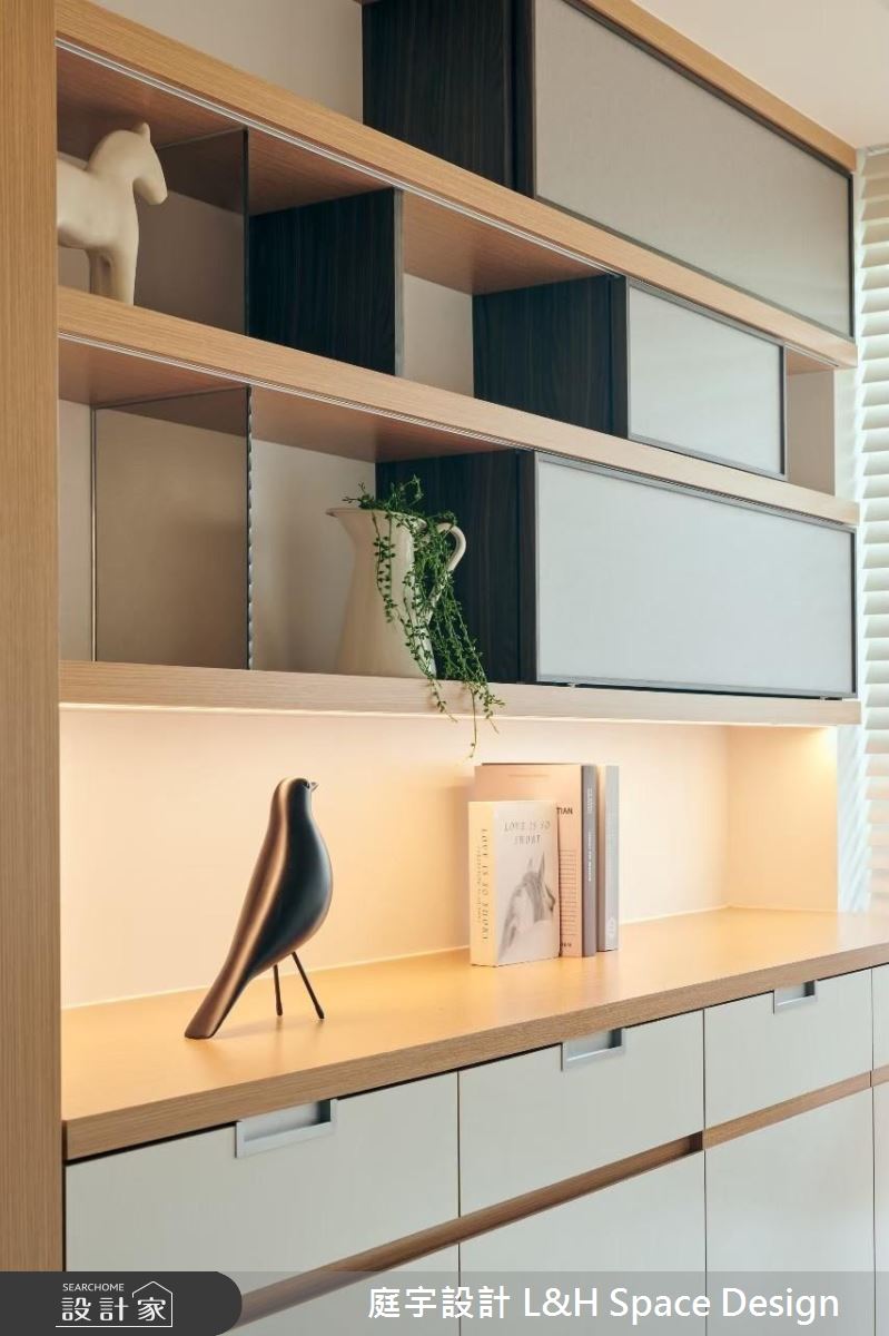 18坪新成屋(5年以下)＿北歐風書房多功能室案例圖片＿庭宇設計＿庭宇_04之10