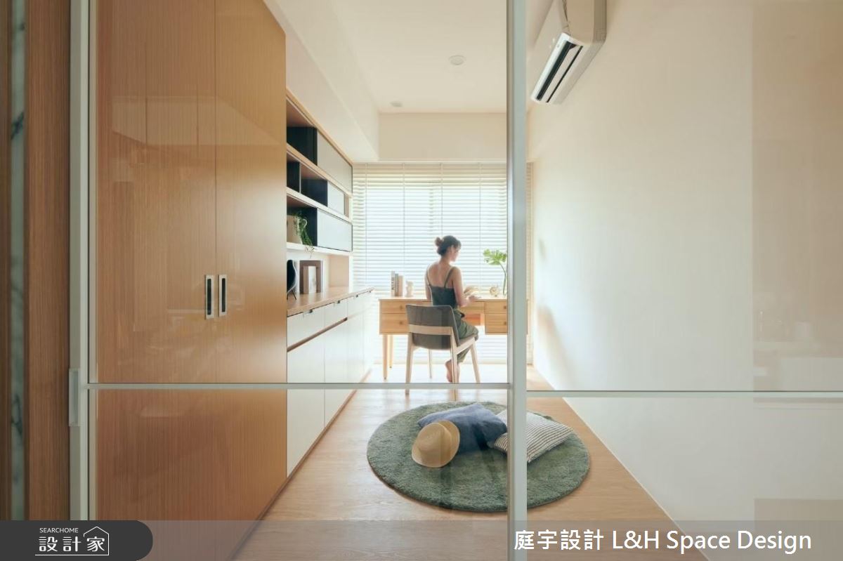18坪新成屋(5年以下)＿北歐風書房多功能室案例圖片＿庭宇設計＿庭宇_04之12