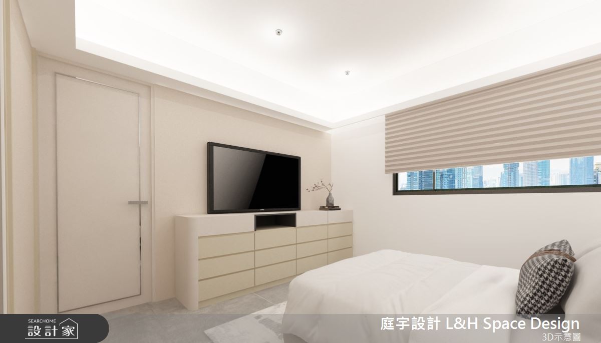 60坪毛胚屋＿現代風臥室案例圖片＿庭宇設計＿庭宇_09之2