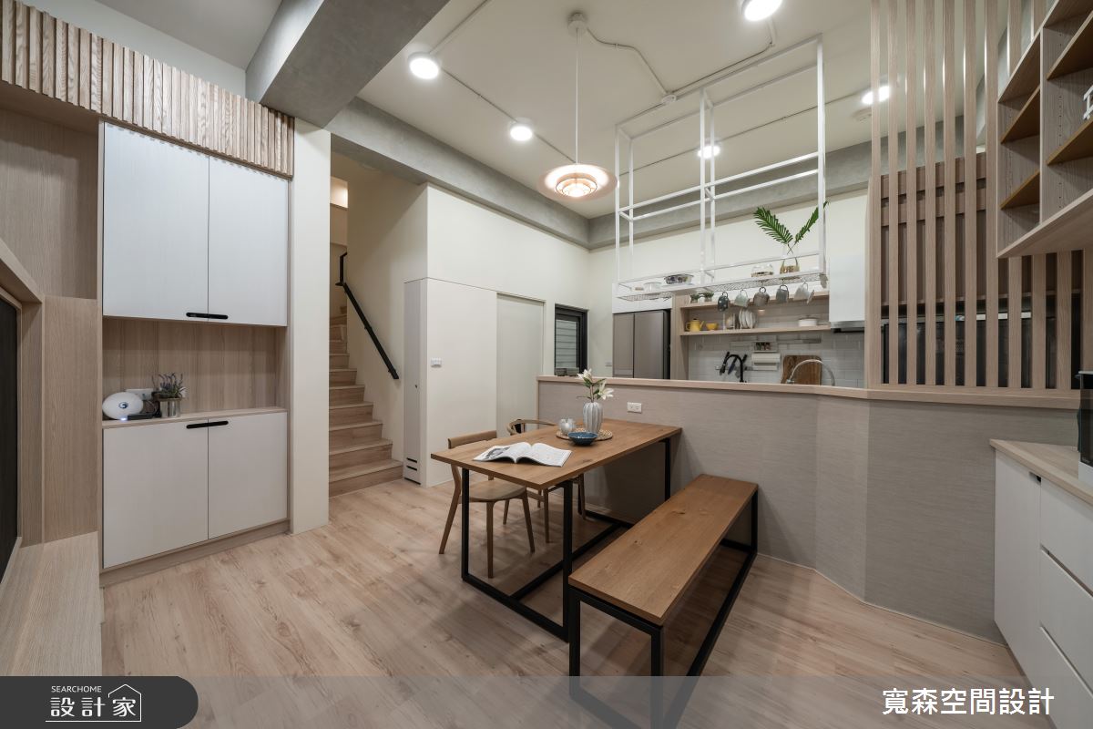 新成屋(5年以下)＿日式無印風餐廳樓梯案例圖片＿寬森室內裝修設計有限公司＿寬森_03之8
