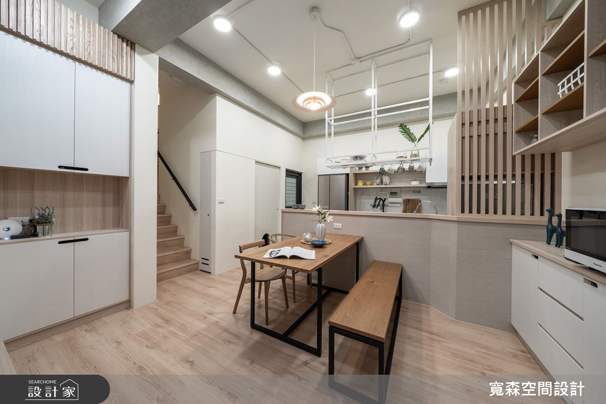 新成屋(5年以下)＿日式無印風餐廳樓梯案例圖片＿寬森室內裝修設計有限公司＿寬森_03之9
