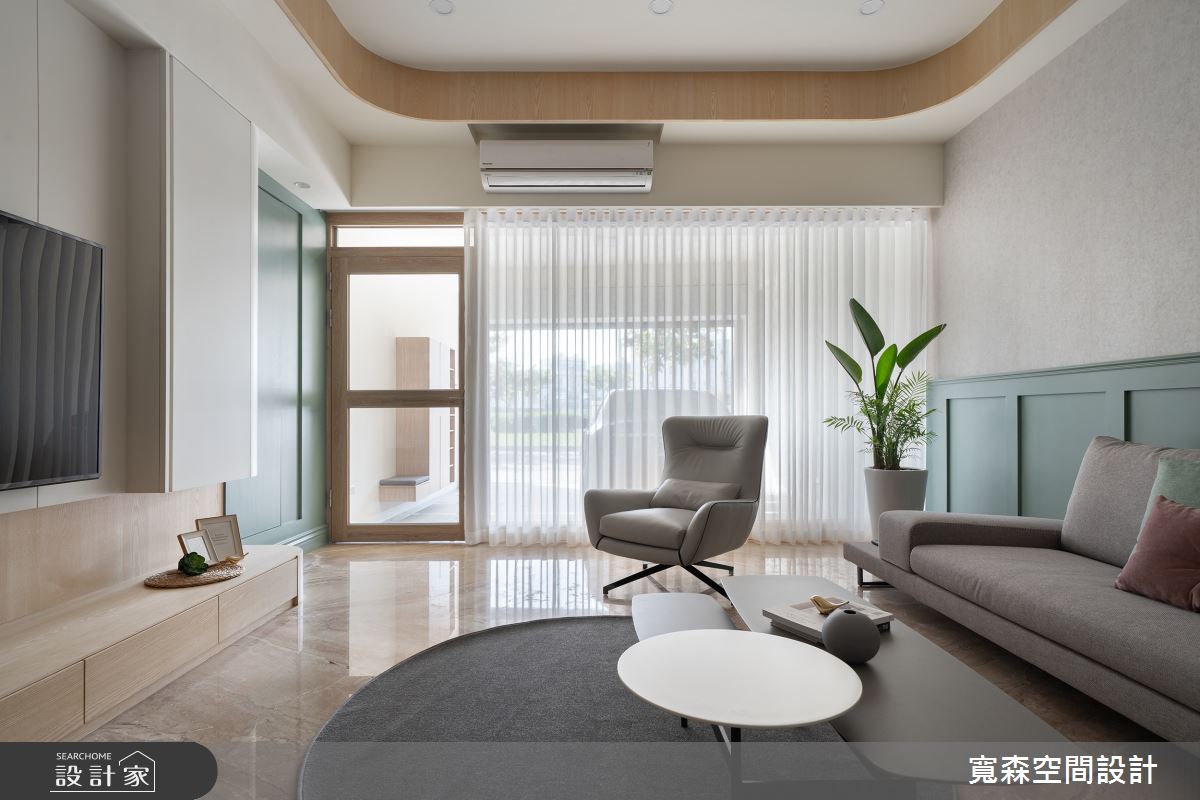 120坪新成屋(5年以下)＿混搭風客廳案例圖片＿寬森室內裝修設計有限公司＿寬森_05之2