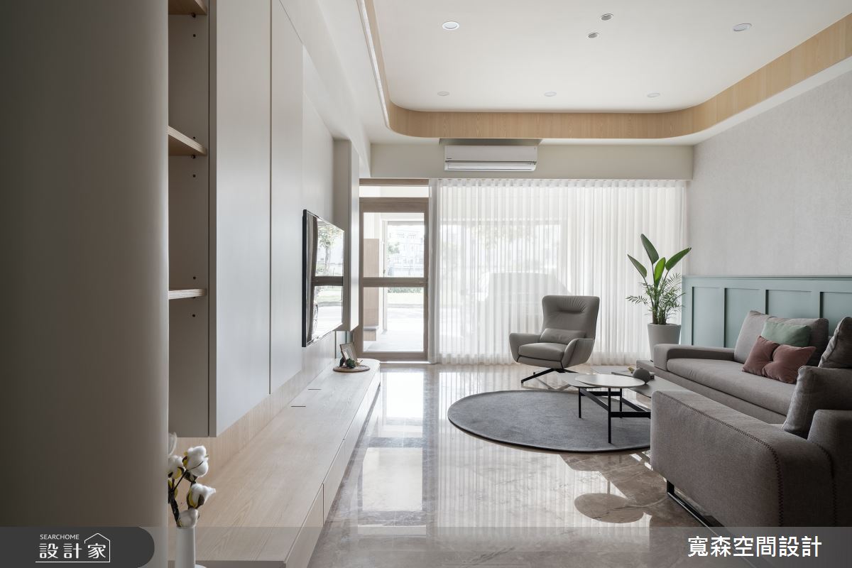 120坪新成屋(5年以下)＿混搭風客廳案例圖片＿寬森室內裝修設計有限公司＿寬森_05之3