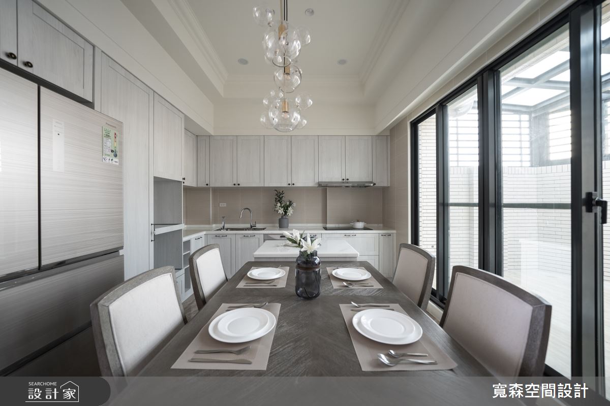 120坪新成屋(5年以下)＿混搭風餐廳案例圖片＿寬森室內裝修設計有限公司＿寬森_05之11