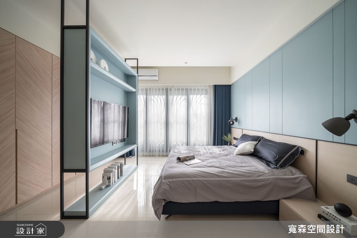 120坪新成屋(5年以下)＿混搭風臥室案例圖片＿寬森室內裝修設計有限公司＿寬森_05之22