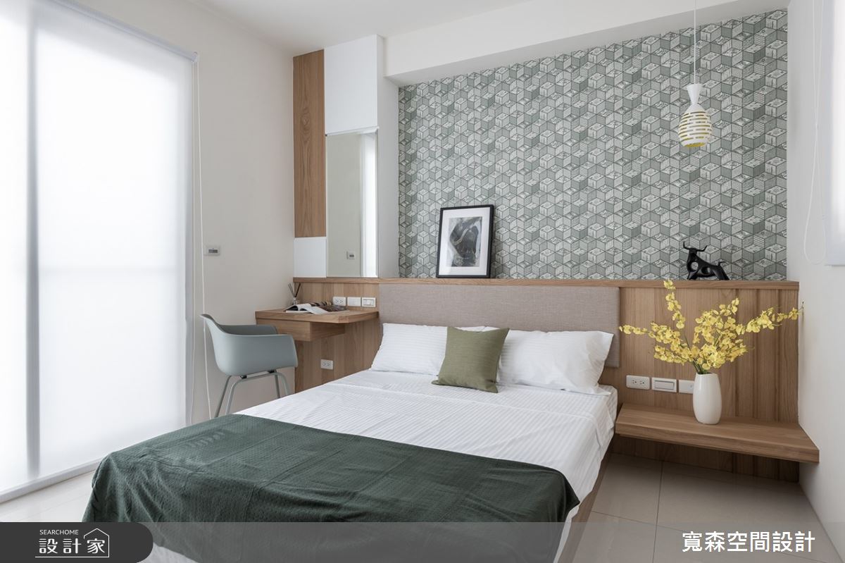 50坪新成屋(5年以下)＿混搭風臥室案例圖片＿寬森室內裝修設計有限公司＿寬森_06之12