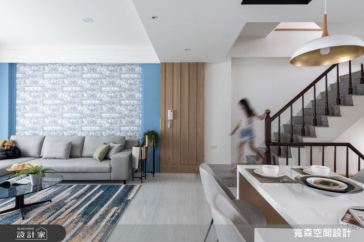 50坪新成屋(5年以下)＿混搭風客廳餐廳樓梯案例圖片＿寬森室內裝修設計有限公司＿寬森_06之5