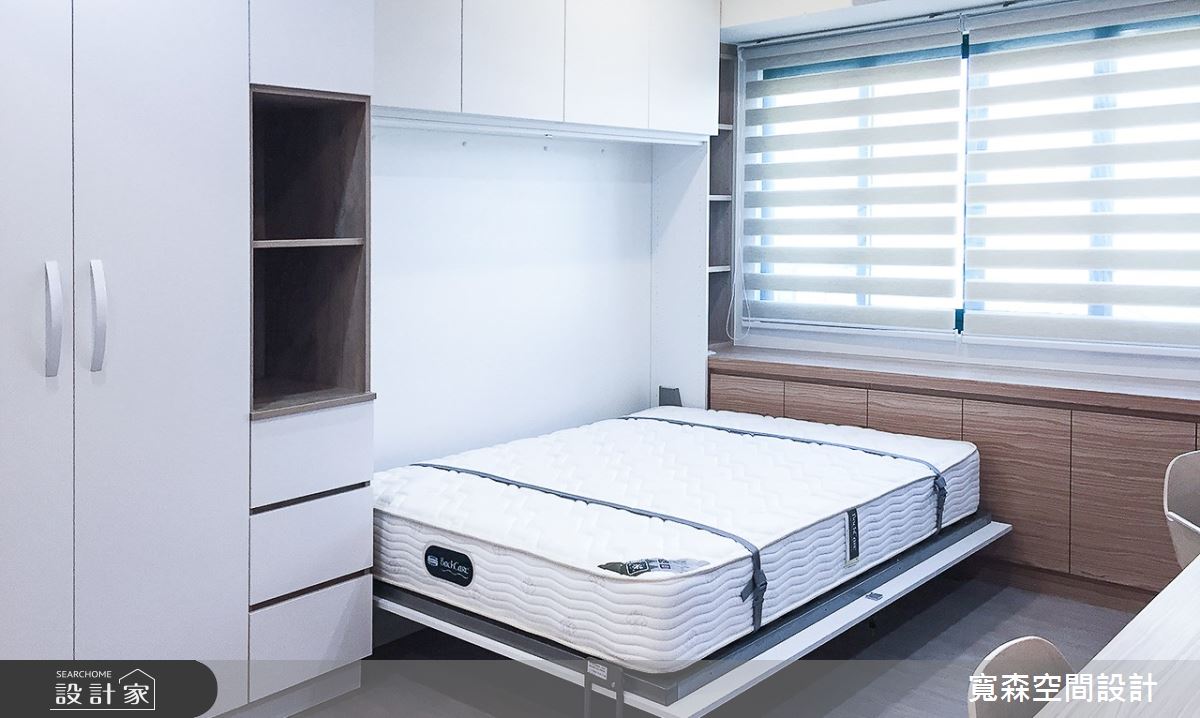 35坪新成屋(5年以下)＿混搭風臥室案例圖片＿寬森室內裝修設計有限公司＿寬森_08之14