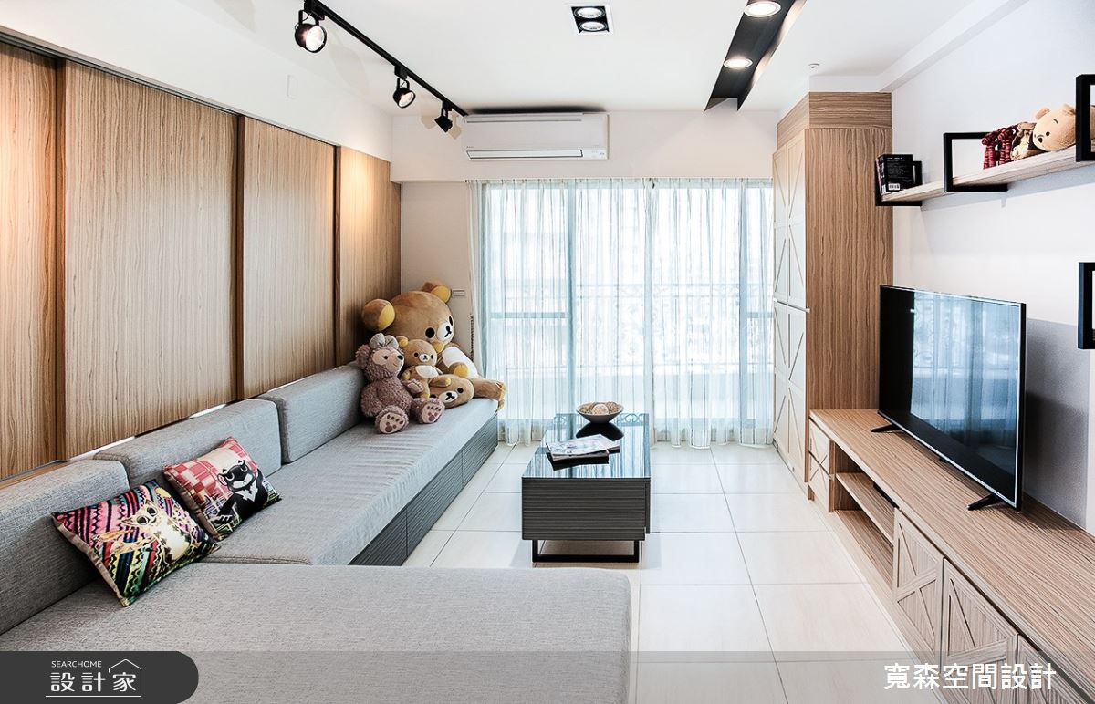 35坪新成屋(5年以下)＿混搭風客廳案例圖片＿寬森室內裝修設計有限公司＿寬森_08之17