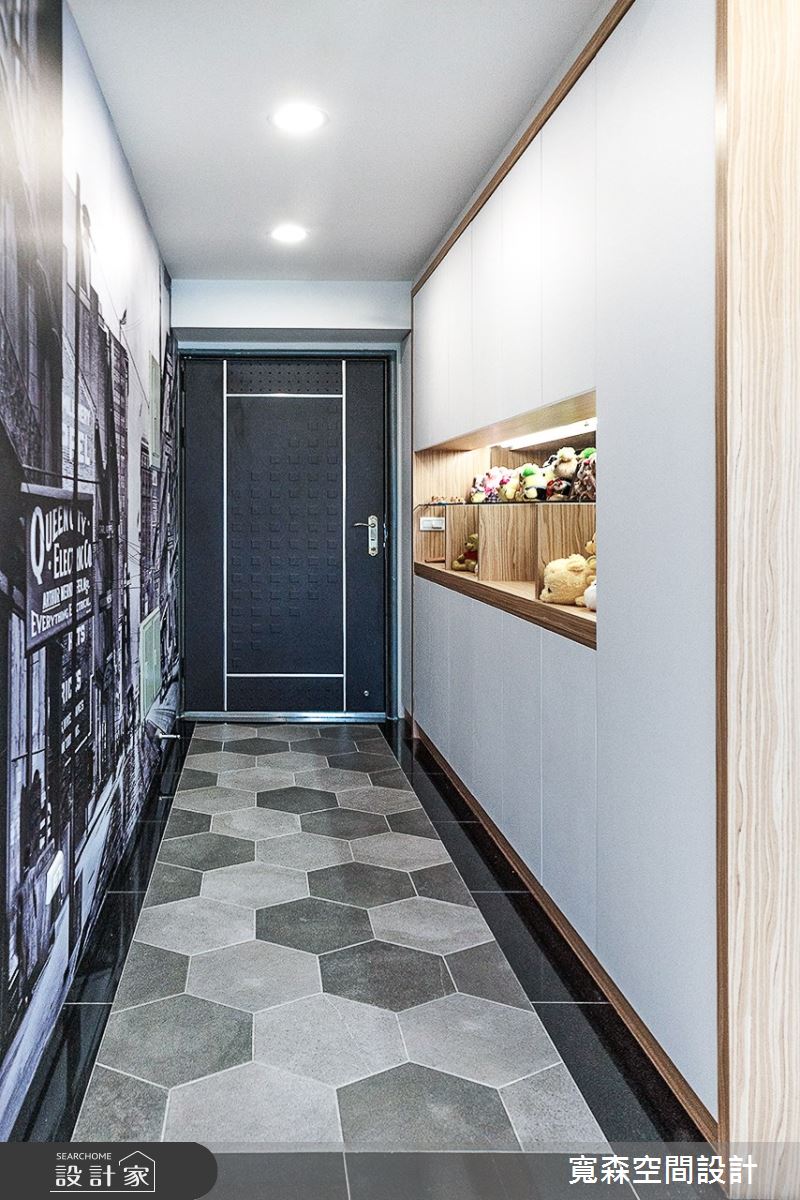 35坪新成屋(5年以下)＿混搭風玄關案例圖片＿寬森室內裝修設計有限公司＿寬森_08之3