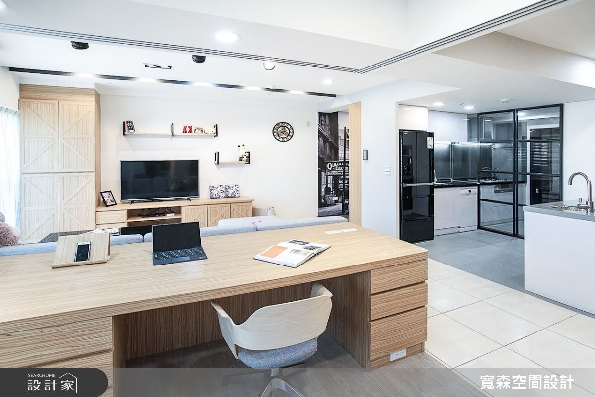 35坪新成屋(5年以下)＿混搭風書房案例圖片＿寬森室內裝修設計有限公司＿寬森_08之11