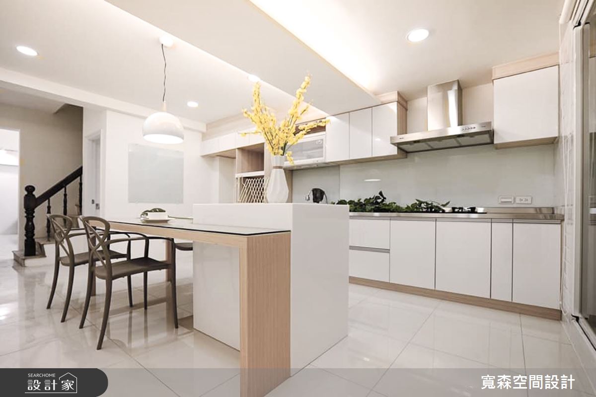 40坪中古屋(5~15年)＿日式無印風廚房吧檯案例圖片＿寬森室內裝修設計有限公司＿寬森_09之11