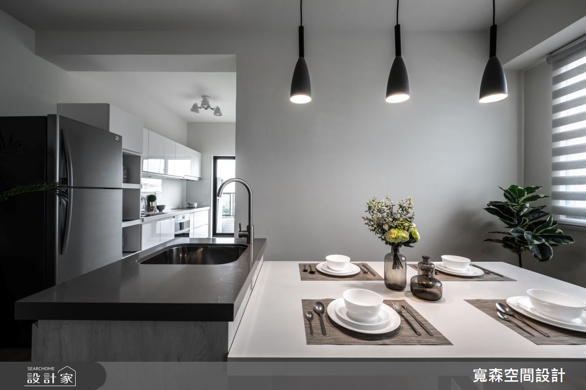 40坪新成屋(5年以下)＿北歐風餐廳案例圖片＿寬森室內裝修設計有限公司＿寬森_10之11