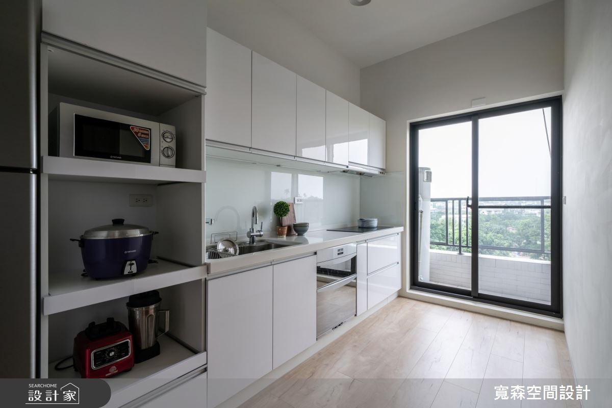 40坪新成屋(5年以下)＿北歐風廚房案例圖片＿寬森室內裝修設計有限公司＿寬森_10之13