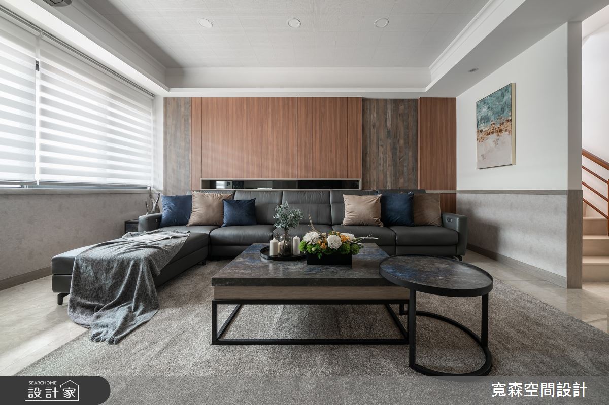100坪新成屋(5年以下)＿混搭風客廳案例圖片＿寬森室內裝修設計有限公司＿寬森_11之4