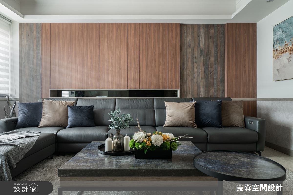 100坪新成屋(5年以下)＿混搭風客廳案例圖片＿寬森室內裝修設計有限公司＿寬森_11之5