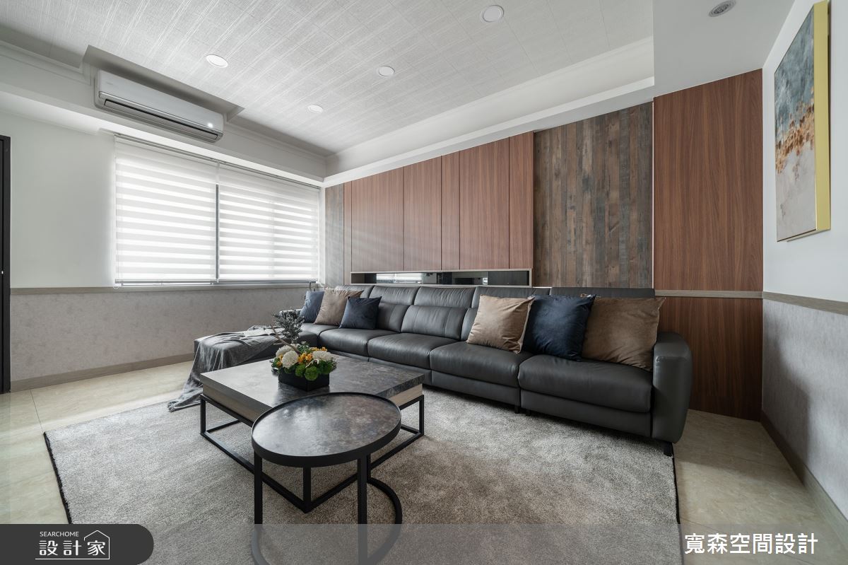 100坪新成屋(5年以下)＿混搭風客廳案例圖片＿寬森室內裝修設計有限公司＿寬森_11之3