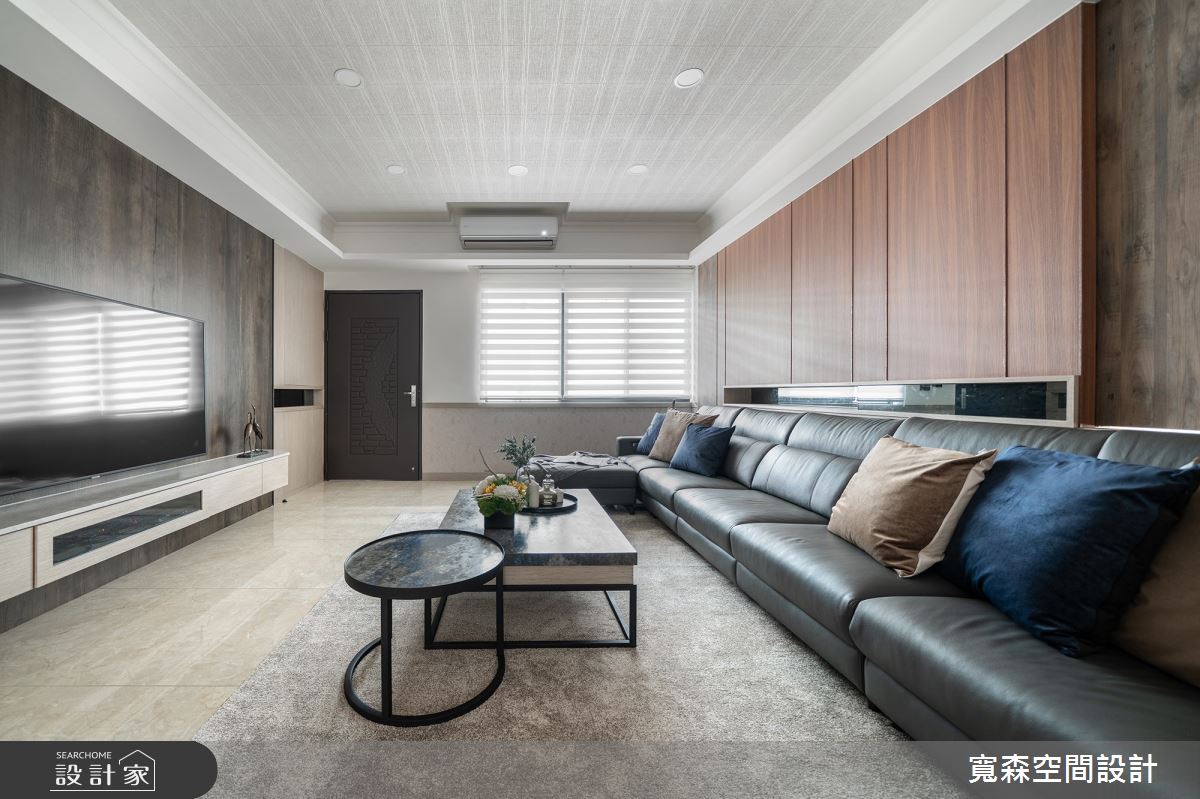100坪新成屋(5年以下)＿混搭風客廳案例圖片＿寬森室內裝修設計有限公司＿寬森_11之1
