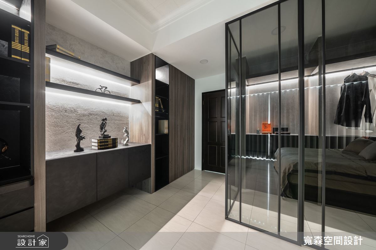 100坪新成屋(5年以下)＿混搭風更衣間案例圖片＿寬森室內裝修設計有限公司＿寬森_11之24