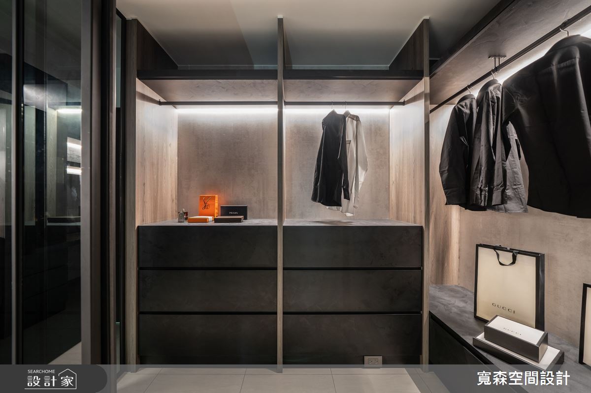 100坪新成屋(5年以下)＿混搭風更衣間案例圖片＿寬森室內裝修設計有限公司＿寬森_11之29