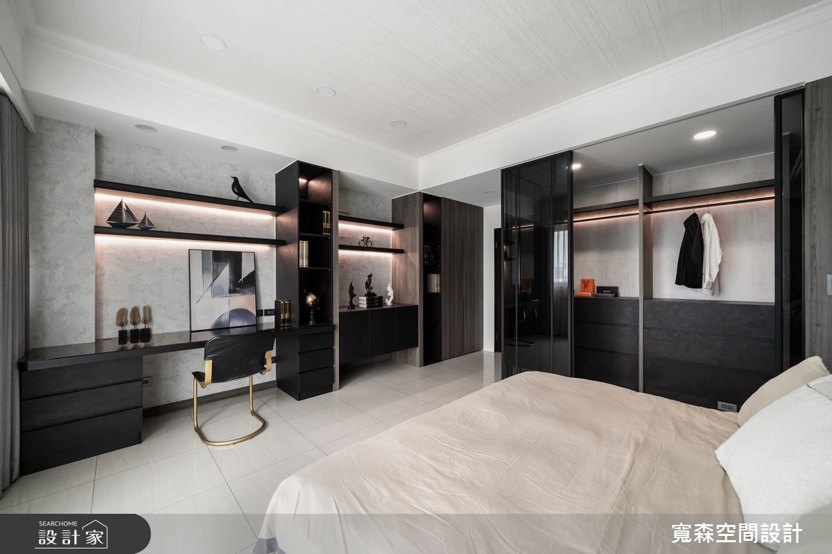 100坪新成屋(5年以下)＿混搭風臥室案例圖片＿寬森室內裝修設計有限公司＿寬森_11之26