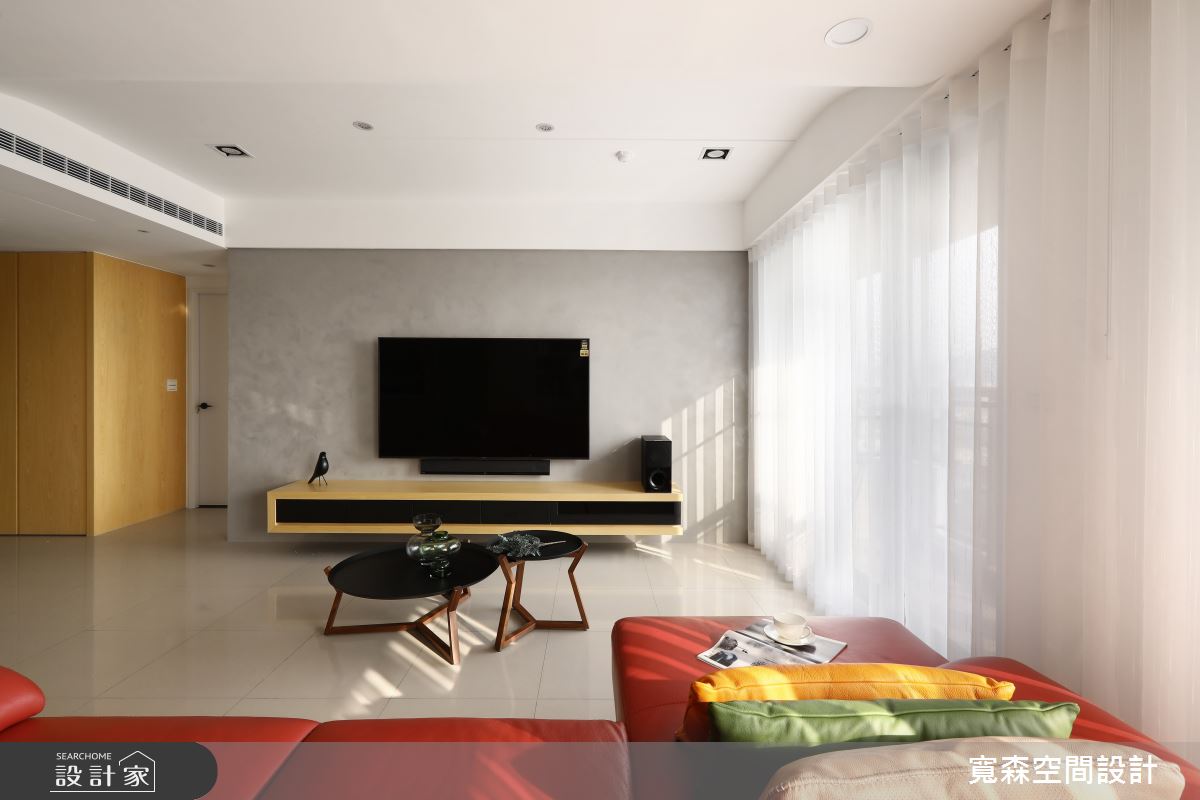42坪新成屋(5年以下)＿現代風客廳案例圖片＿寬森室內裝修設計有限公司＿寬森_12之3