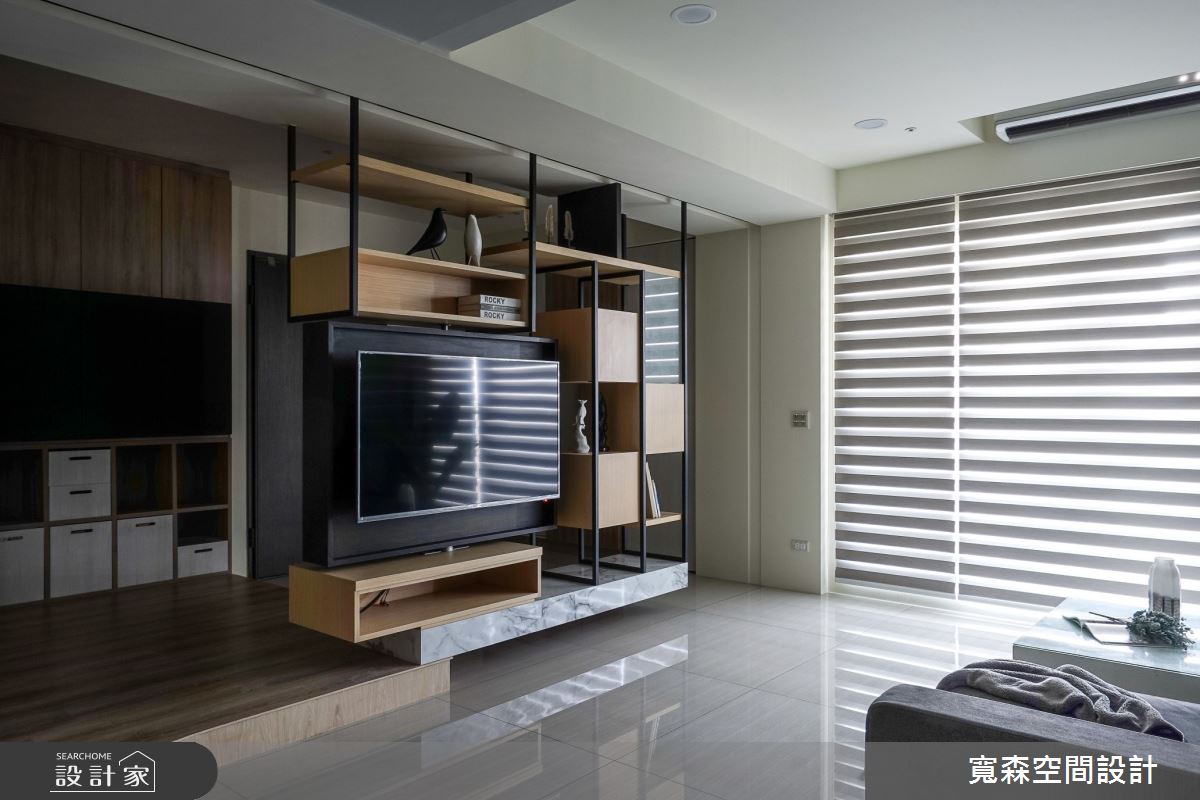 44坪新成屋(5年以下)＿現代風客廳案例圖片＿寬森室內裝修設計有限公司＿寬森_13之4