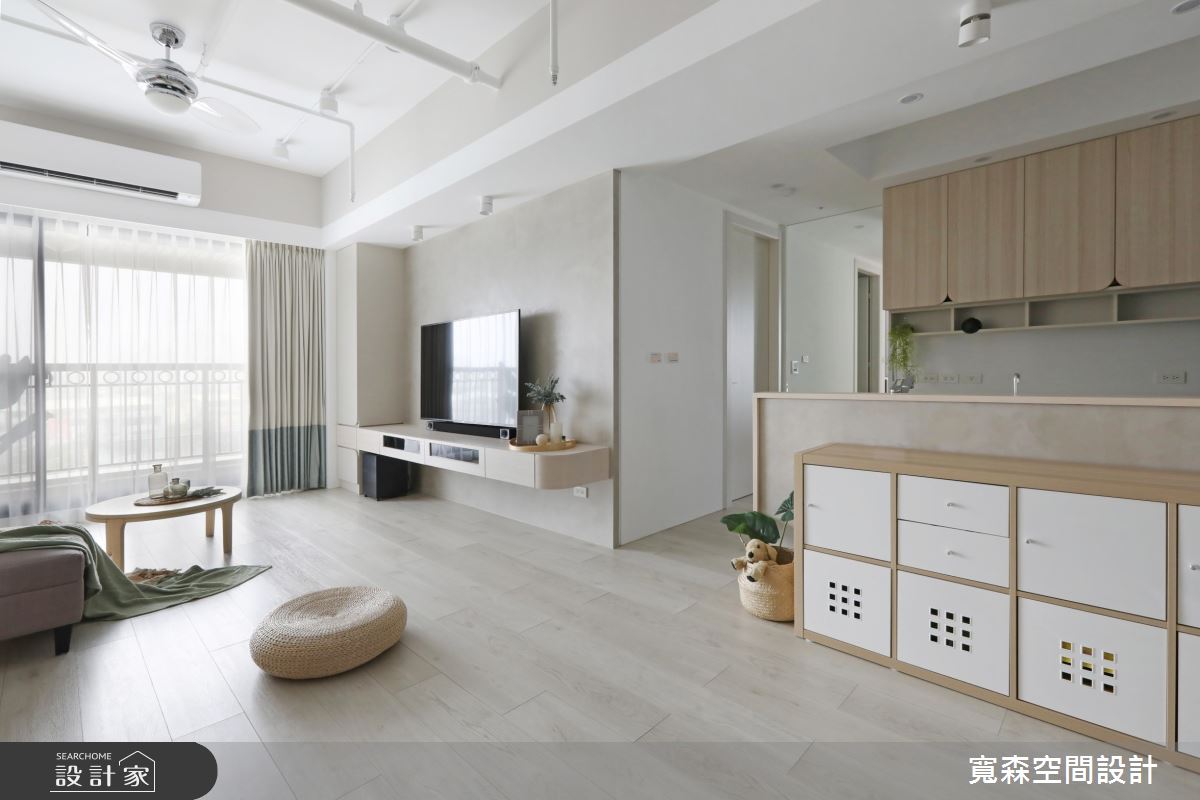 38坪新成屋(5年以下)＿混搭風客廳案例圖片＿寬森室內裝修設計有限公司＿寬森_15之4