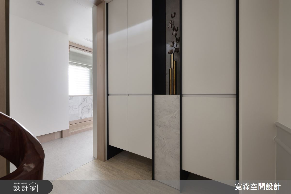 40坪老屋(31~40年)＿混搭風玄關案例圖片＿寬森室內裝修設計有限公司＿寬森_夢幻島之1