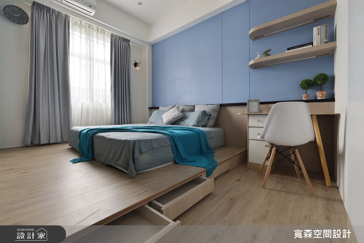 40坪老屋(31~40年)＿混搭風臥室兒童房兒童房案例圖片＿寬森室內裝修設計有限公司＿寬森_夢幻島之23