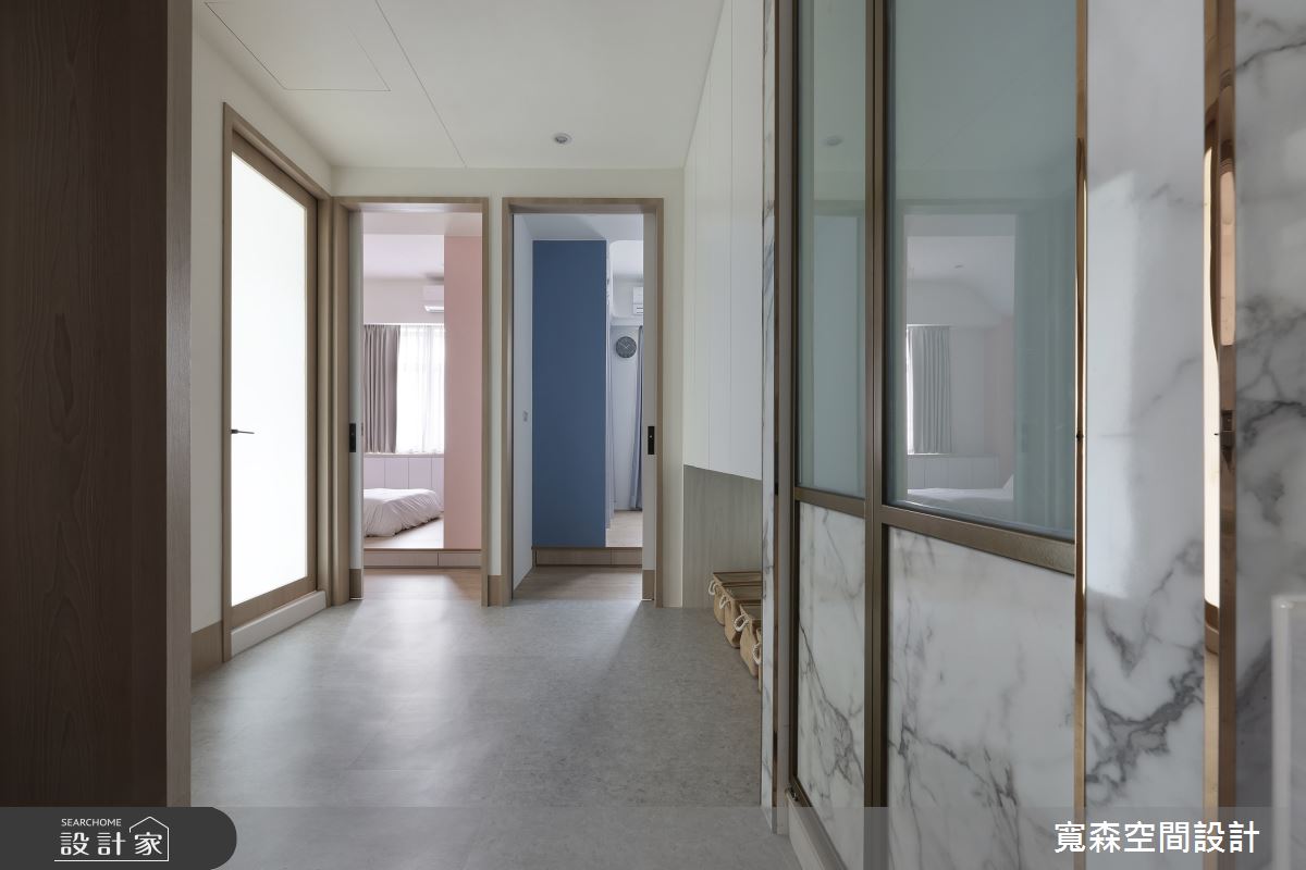 40坪老屋(31~40年)＿混搭風走廊案例圖片＿寬森室內裝修設計有限公司＿寬森_夢幻島之12