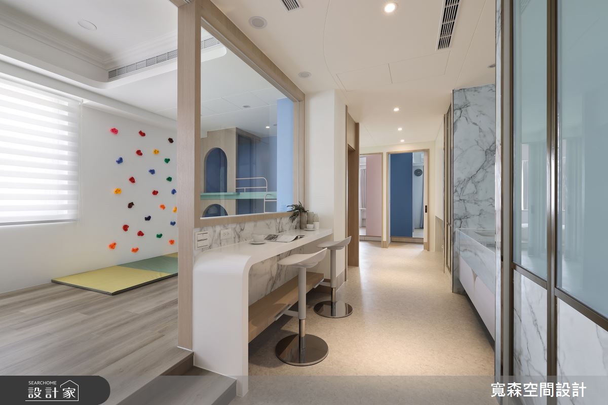 40坪老屋(31~40年)＿混搭風兒童房走廊兒童房多功能室案例圖片＿寬森室內裝修設計有限公司＿寬森_夢幻島之4