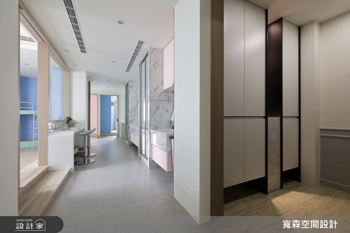 40坪老屋(31~40年)＿混搭風玄關走廊多功能室案例圖片＿寬森室內裝修設計有限公司＿寬森_夢幻島之3