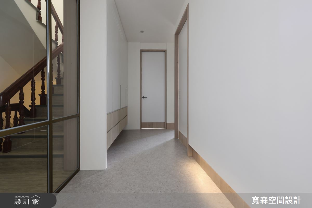 40坪老屋(31~40年)＿混搭風玄關走廊案例圖片＿寬森室內裝修設計有限公司＿寬森_夢幻島之31