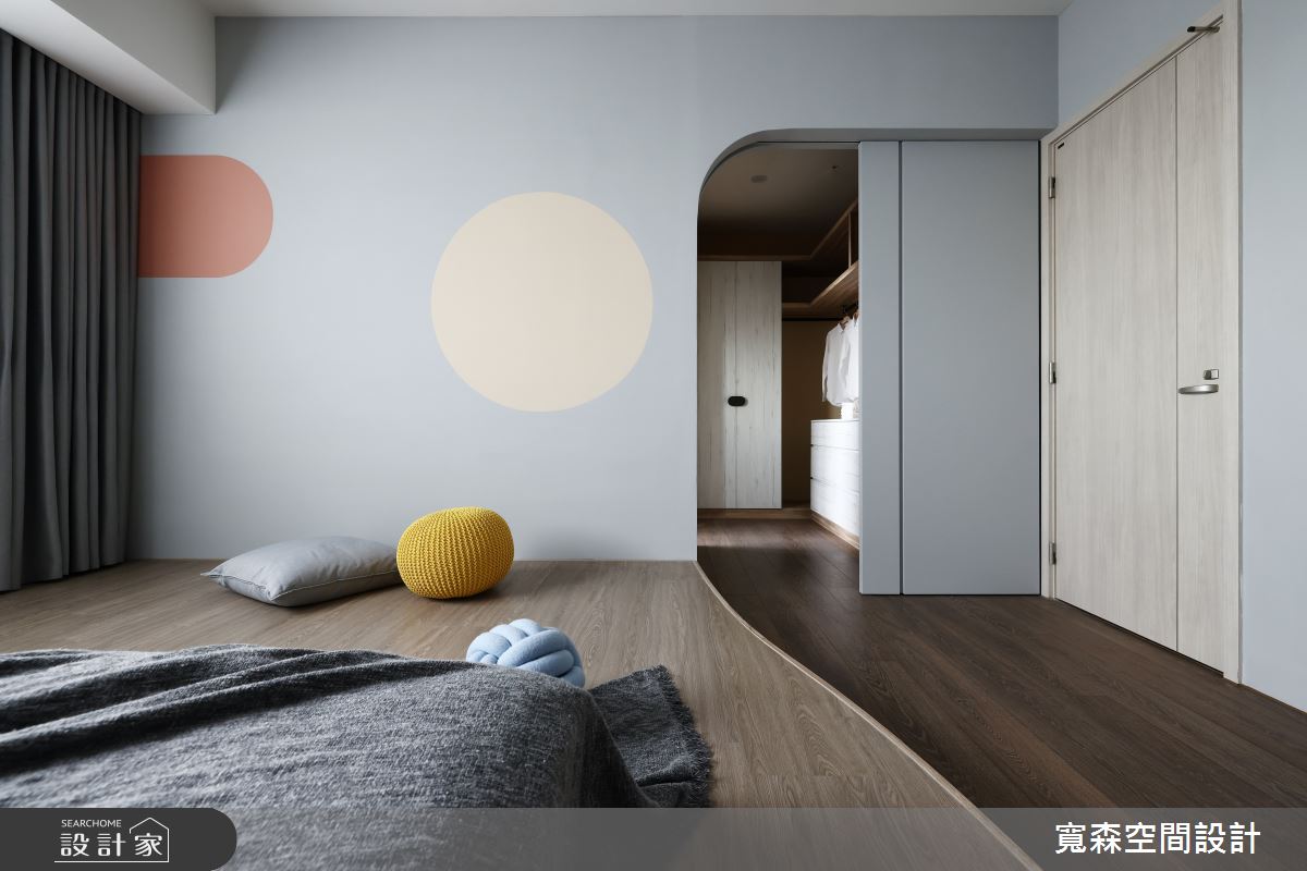 45坪新成屋(5年以下)＿北歐風臥室案例圖片＿寬森室內裝修設計有限公司＿寬森_19之24