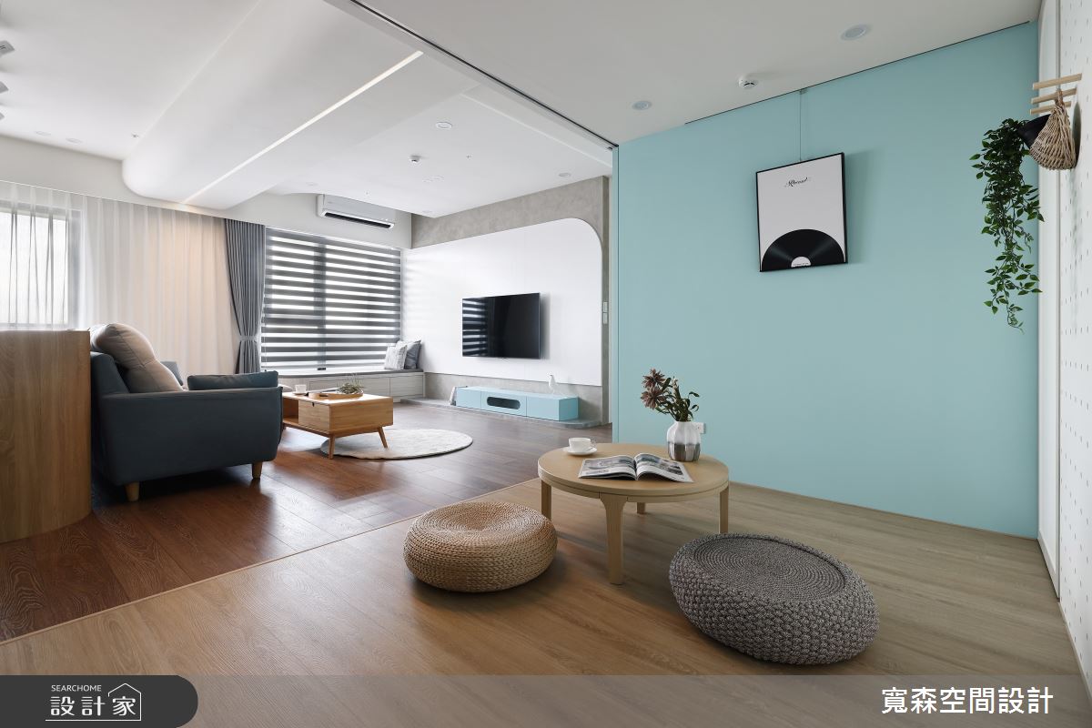 45坪新成屋(5年以下)＿北歐風客廳和室多功能室案例圖片＿寬森室內裝修設計有限公司＿寬森_19之16