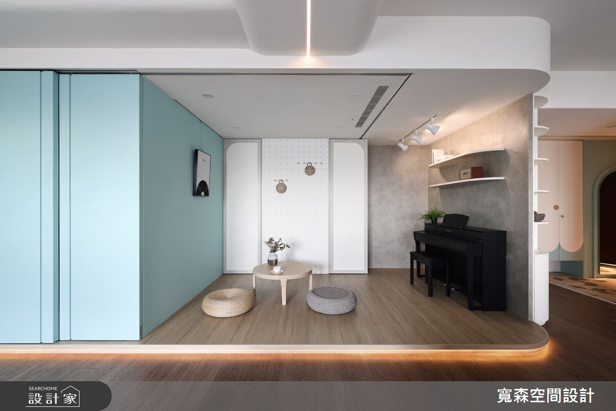 45坪新成屋(5年以下)＿北歐風和室多功能室案例圖片＿寬森室內裝修設計有限公司＿寬森_19之13