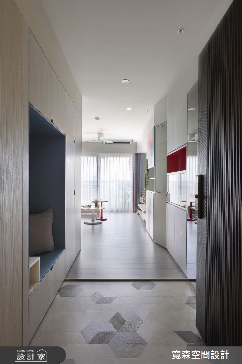 28坪新成屋(5年以下)＿混搭風玄關案例圖片＿寬森室內裝修設計有限公司＿寬森_20之1