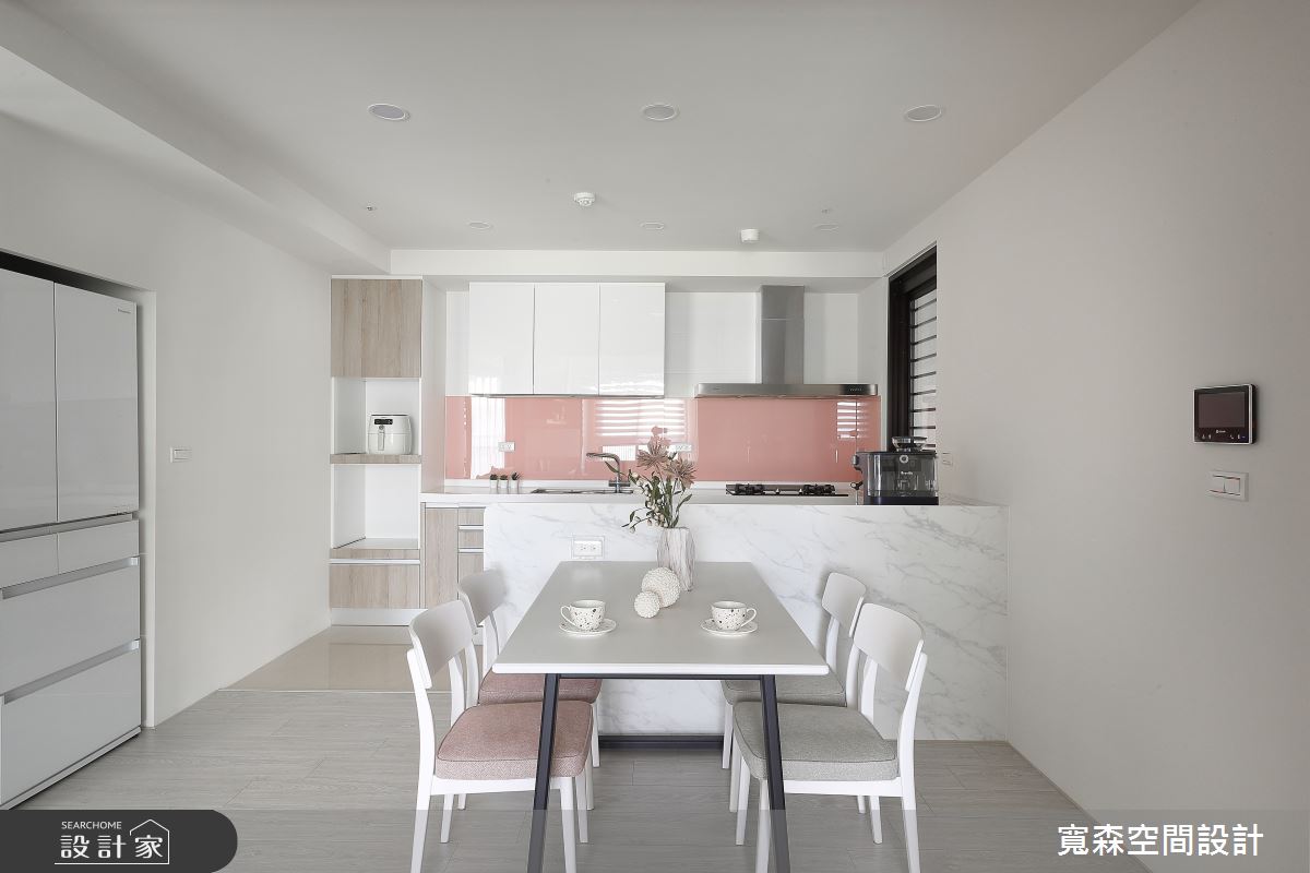 28坪新成屋(5年以下)＿混搭風餐廳廚房案例圖片＿寬森室內裝修設計有限公司＿寬森_20之24