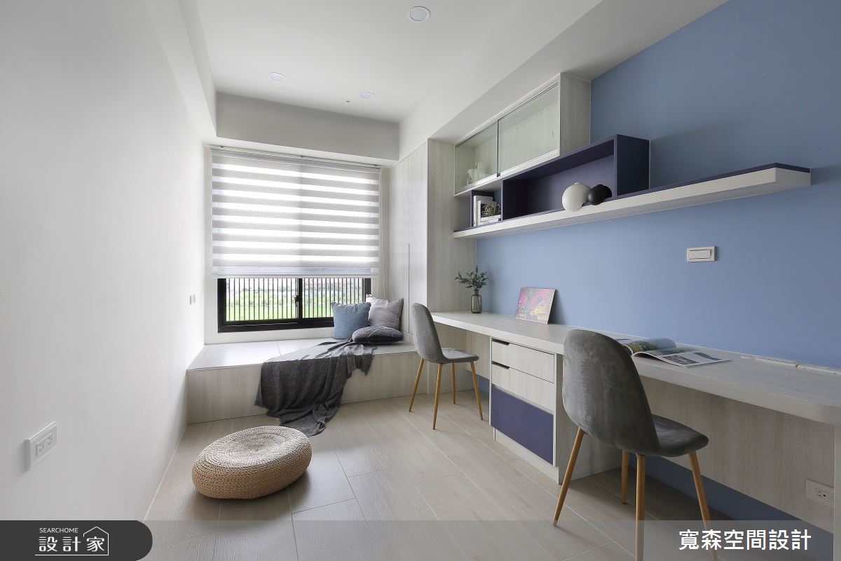 28坪新成屋(5年以下)＿混搭風書房臥榻案例圖片＿寬森室內裝修設計有限公司＿寬森_20之18