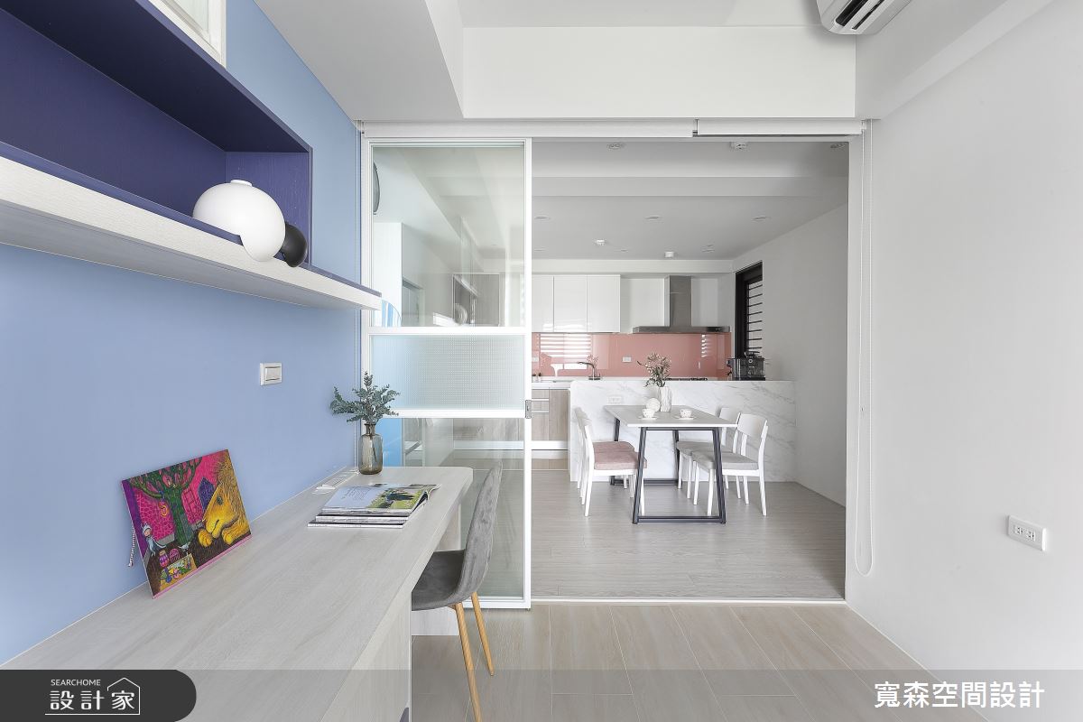 28坪新成屋(5年以下)＿混搭風餐廳廚房書房案例圖片＿寬森室內裝修設計有限公司＿寬森_20之22
